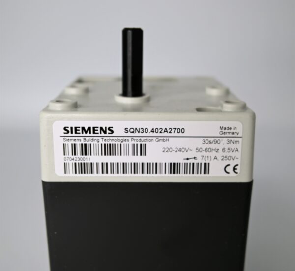Siemens Servomoottori malli SQN30.402 A2700