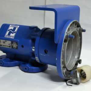 Sininen Allweiler öljypumppu malli SPF 10R56 30 BAR G8.8-W177
